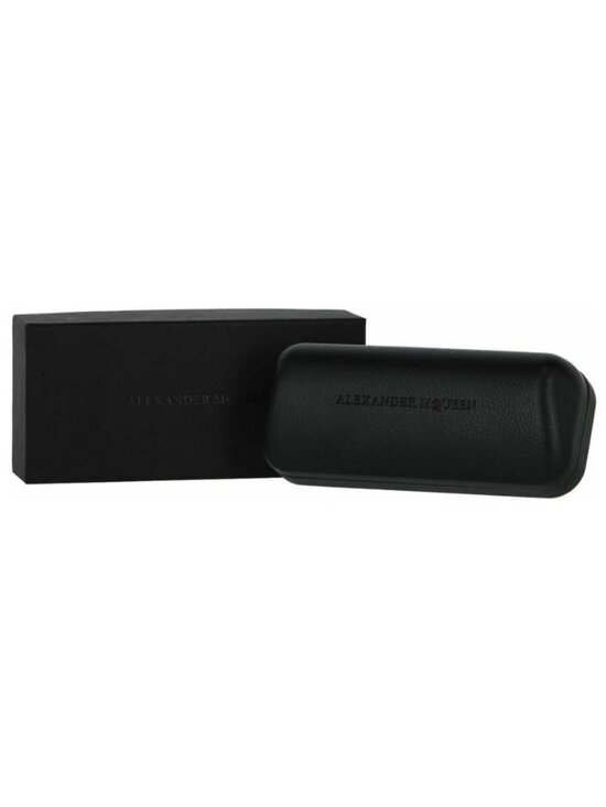 New Alexander McQueen Womens Square/Rectangle Black Black Grey Fashion Designer main image 9